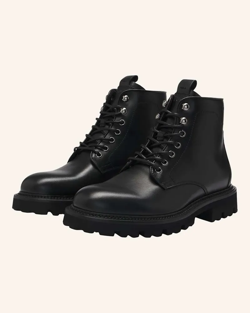 HUGO BOSS Stiefel Julyo_halb_buhk Schwarz