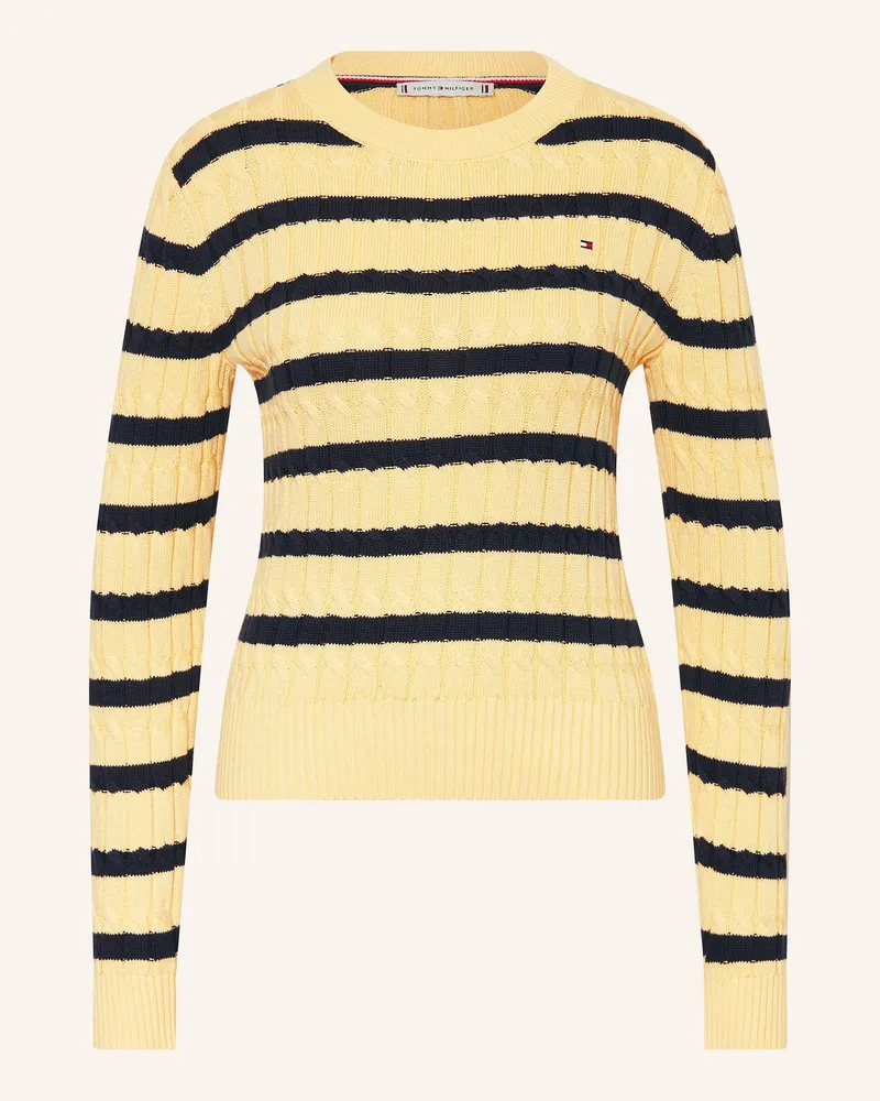 Tommy Hilfiger Pullover gelb Hellgelb