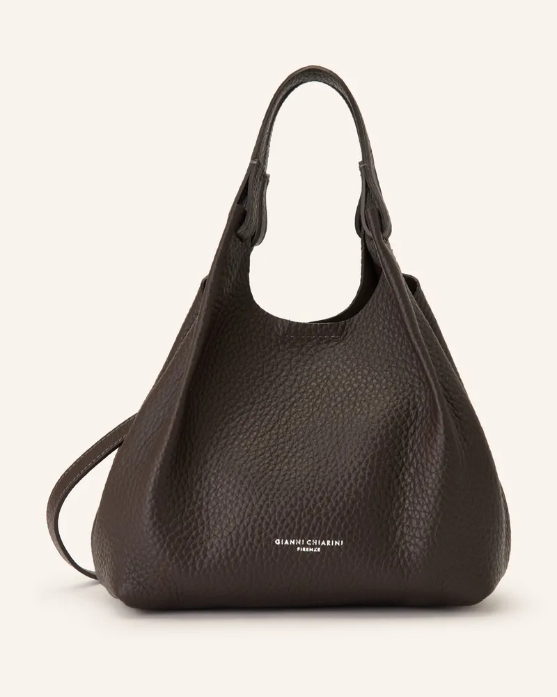 Gianni Chiarini Umhängetasche Dua Medium Mit Pouch braun Dunkelbraun