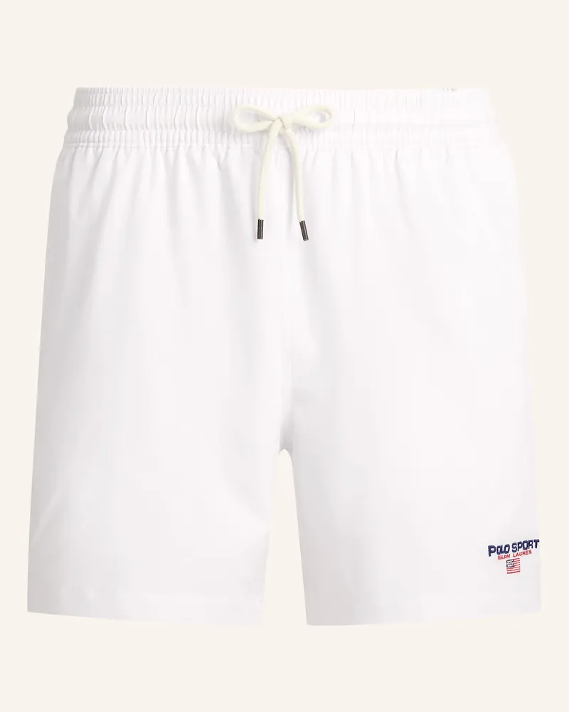 Ralph Lauren Badeshorts weiss Weiss