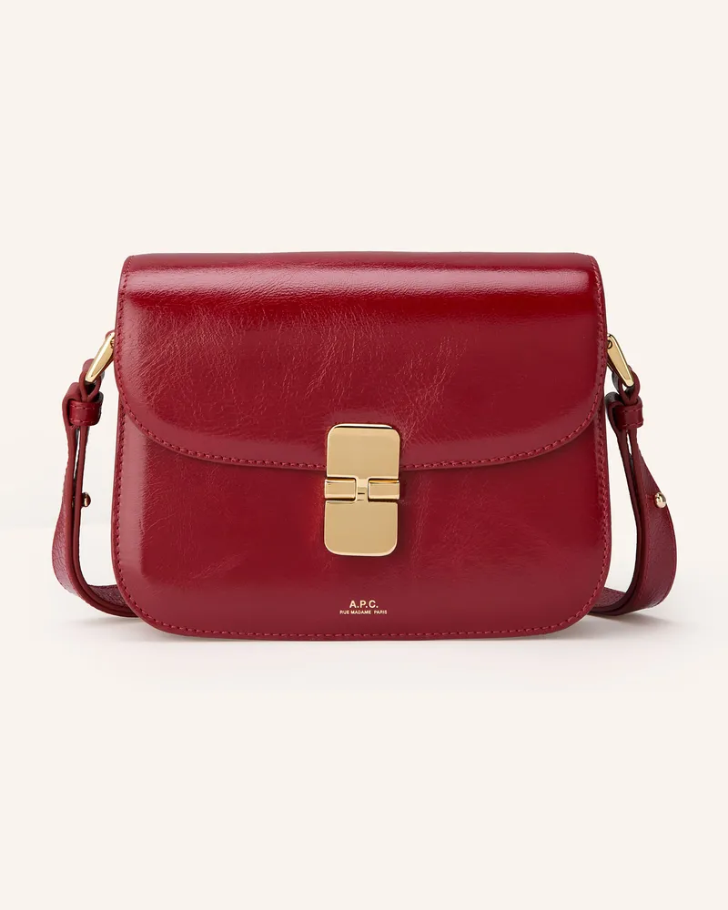 A.P.C. Umhängetasche GRACE SMALL Rot