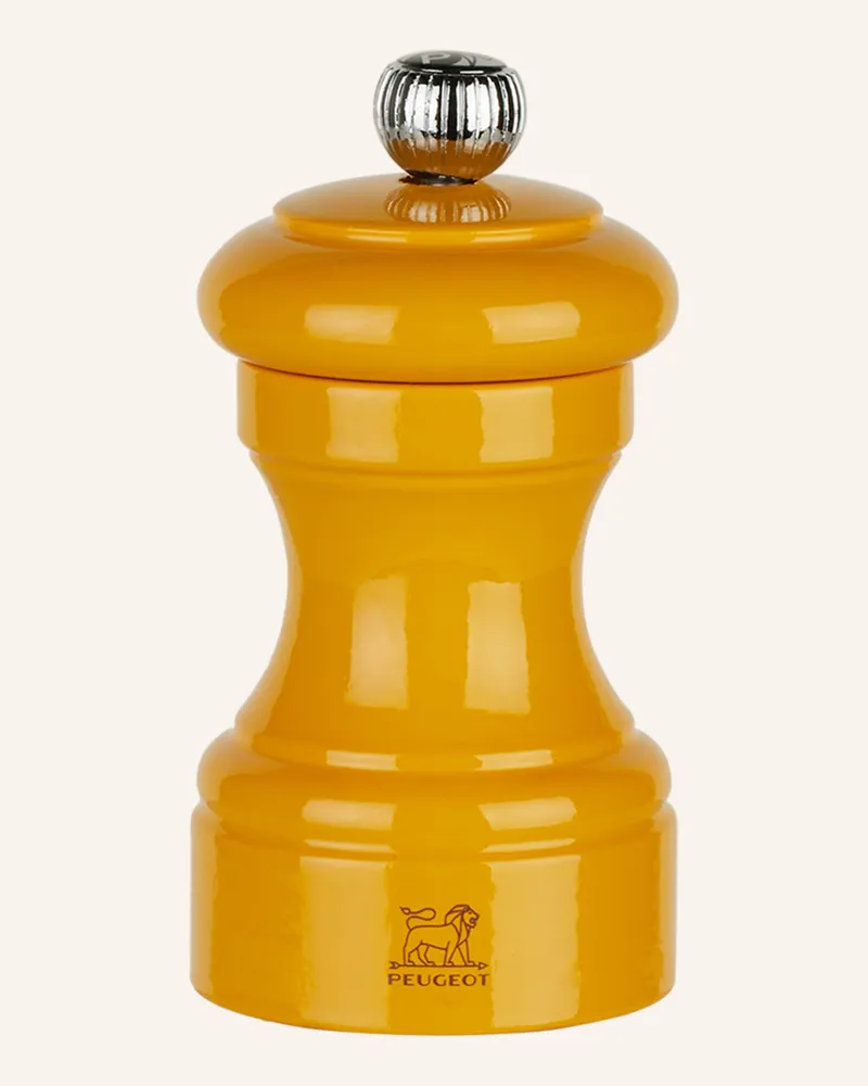 Peugeot Pfeffermühle Bistrorama gelb Dunkelgelb