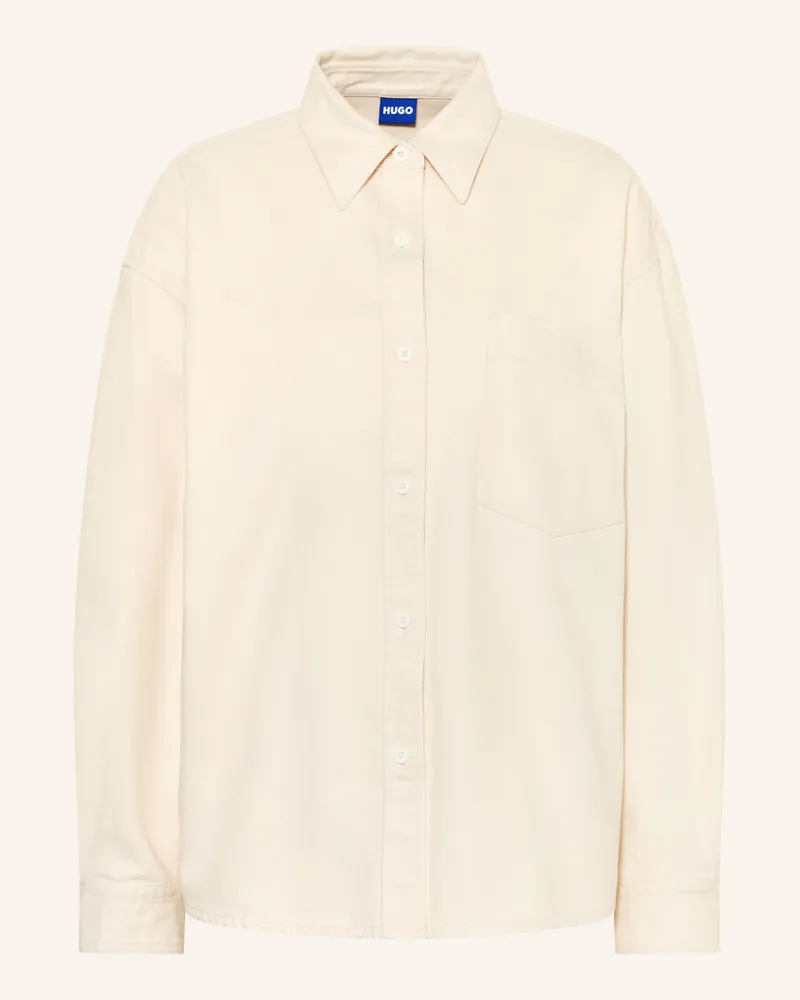 HUGO BOSS Jeans-Overshirt Eshy beige Ecru