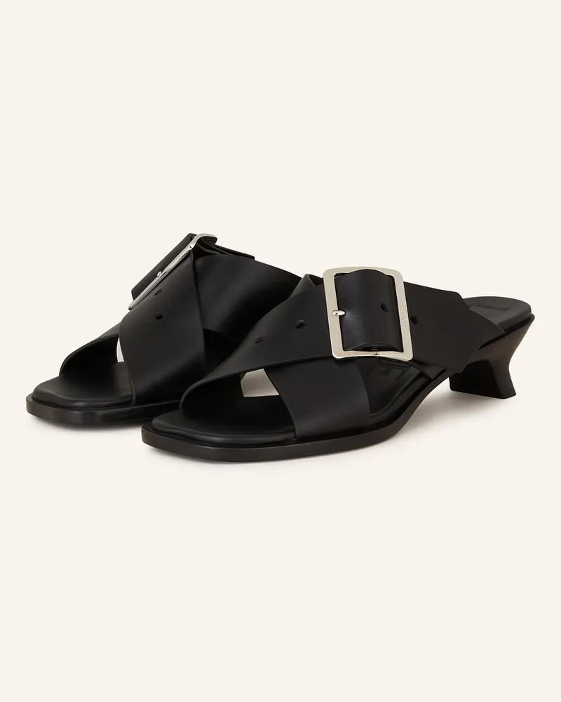 Loewe Mules Schwarz