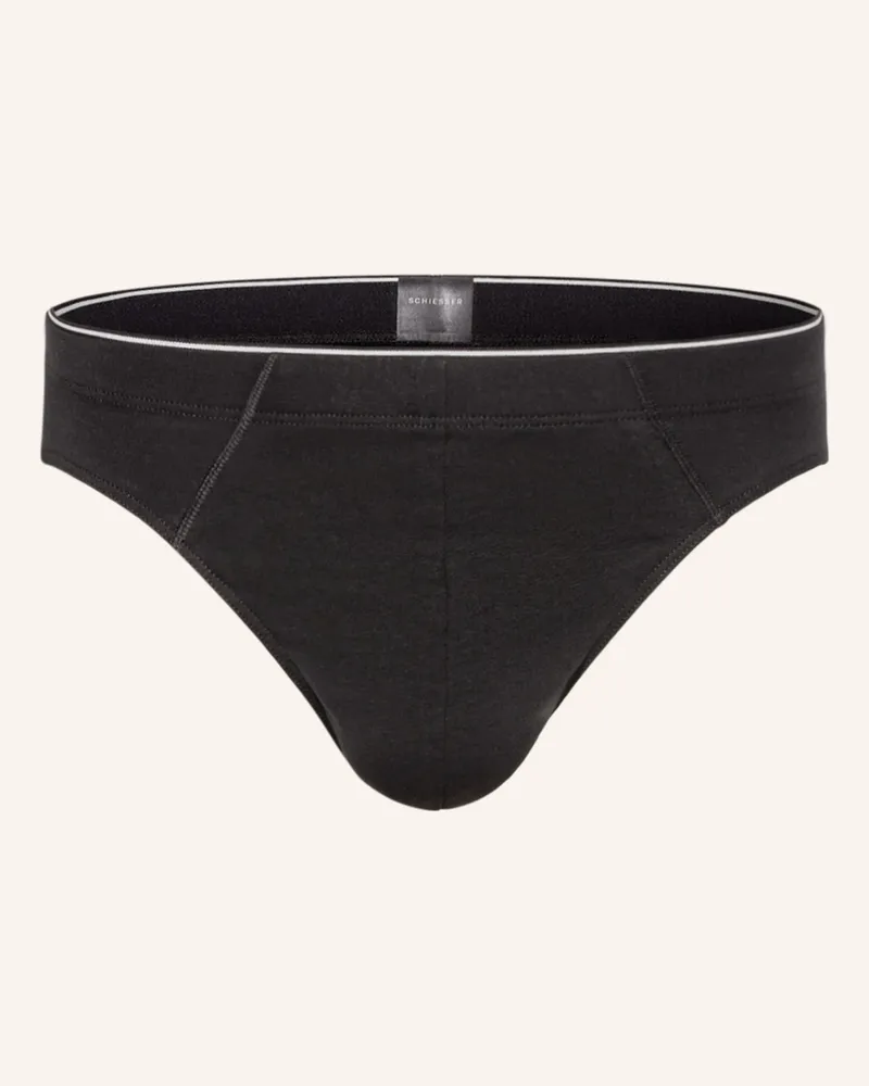 Schiesser Slip 95/5 Schwarz