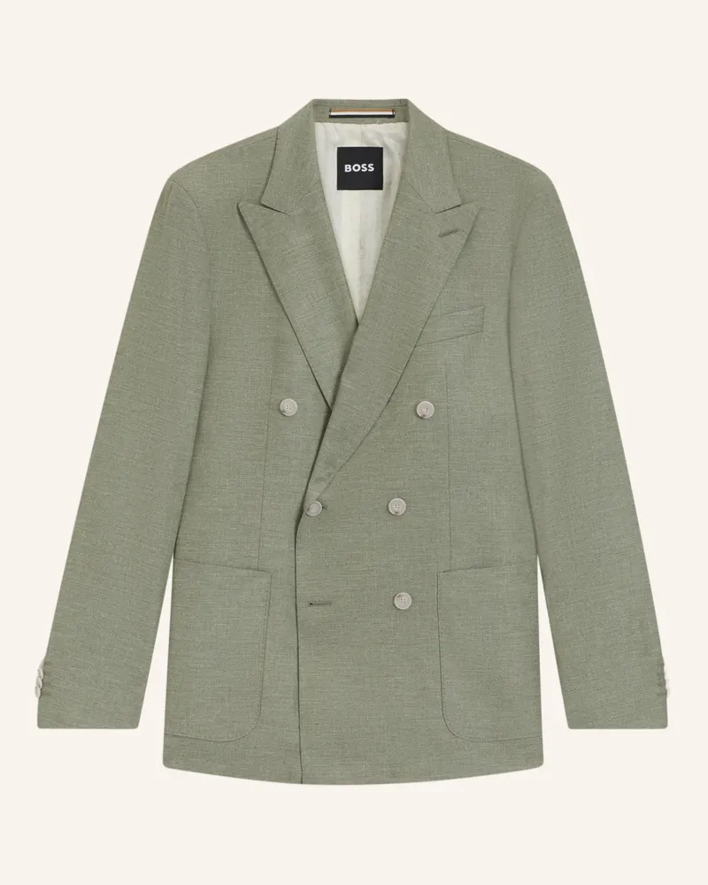 HUGO BOSS Blazer H-HUGE-DB-S-251 Slim Fit Grün