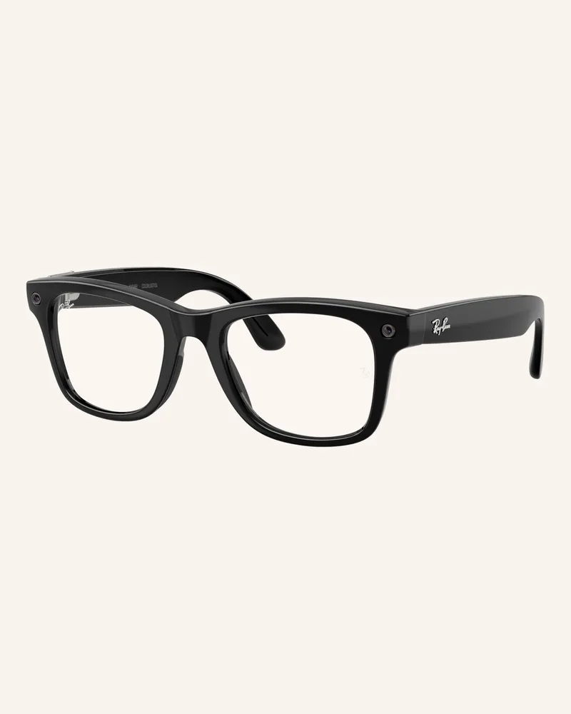 Ray Ban Smart Glasses rw4011 Meta Wayfarer schwarz Schwarz