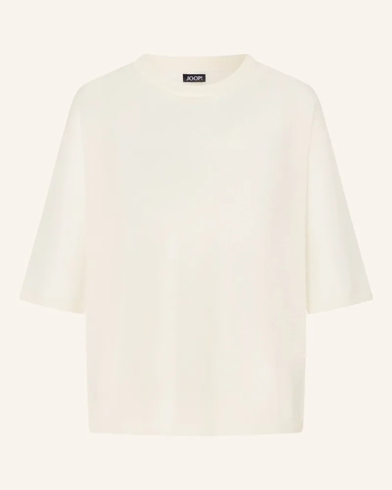 JOOP! Pullover Killa Mit Mohair Und 3/4-Arm weiss Ecru
