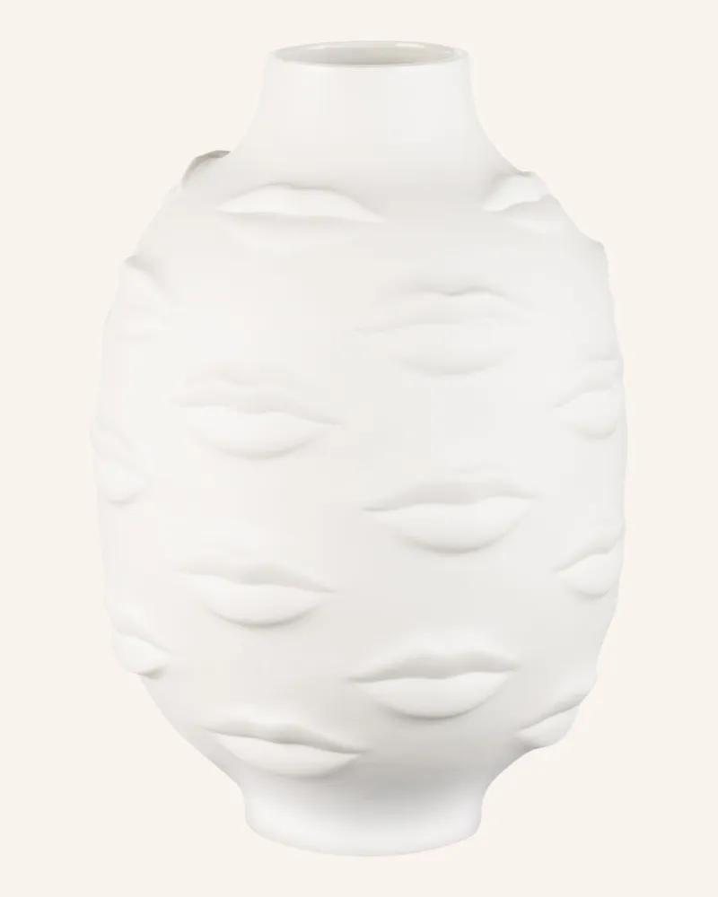Jonathan Adler Vase Gala weiss Creme