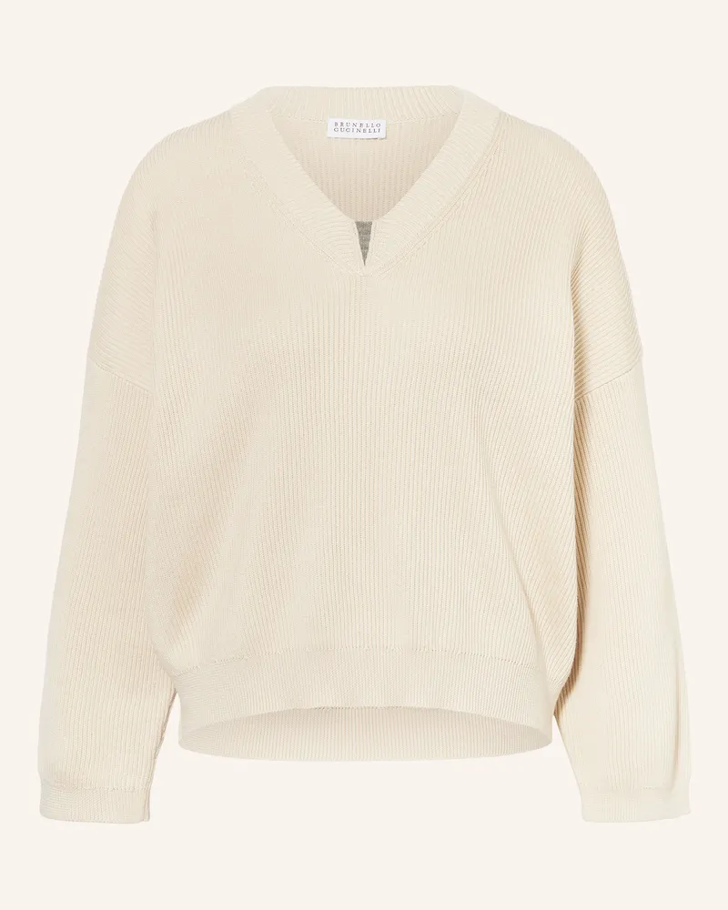 Brunello Cucinelli Pullover beige Creme
