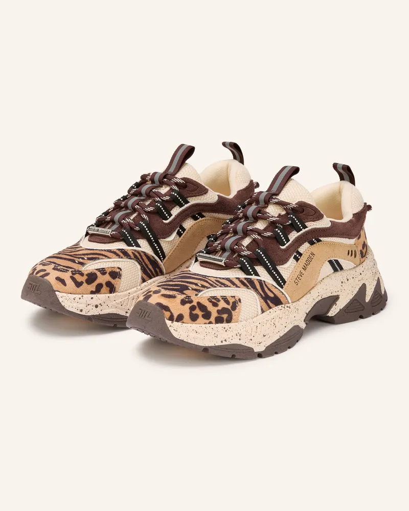 Steve Madden Sneaker Animates braun Braun