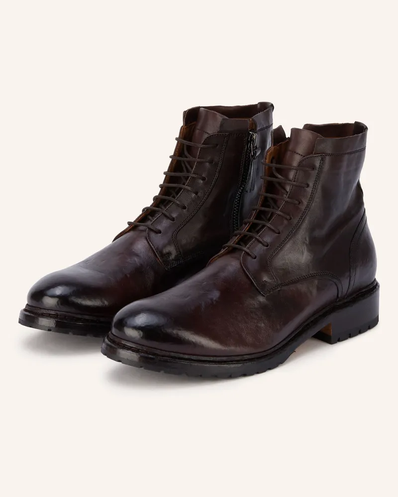 Cordwainer Schnürboots braun Dunkelbraun