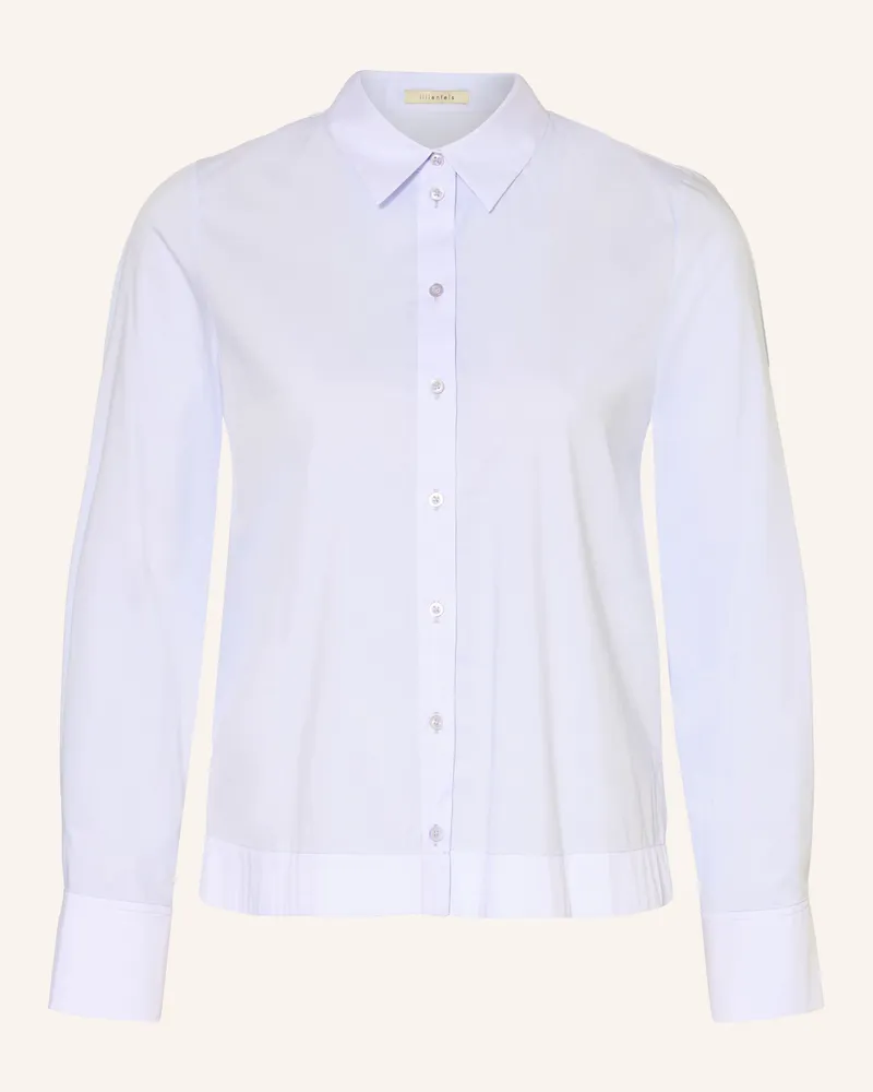 lilienfels Hemdbluse blau Blaugrau