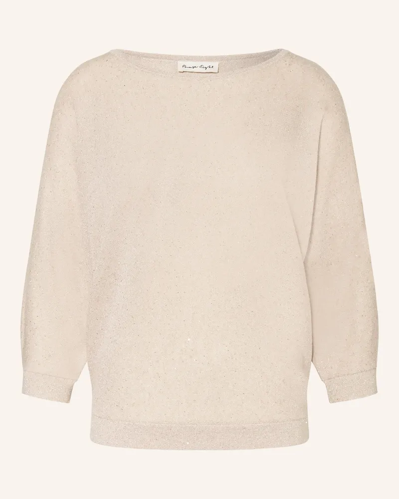 Phase Eight Shirt CHRIstINE mit 3/4-Arm Beige