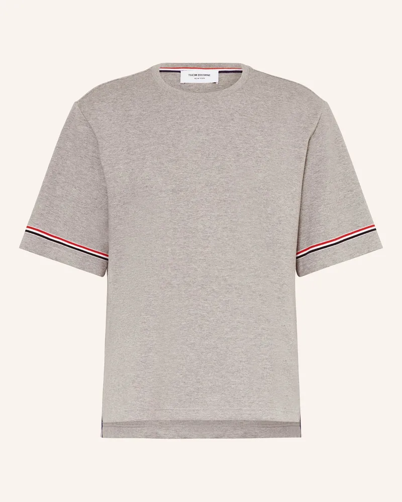 Thom Browne T-Shirt Hellgrau