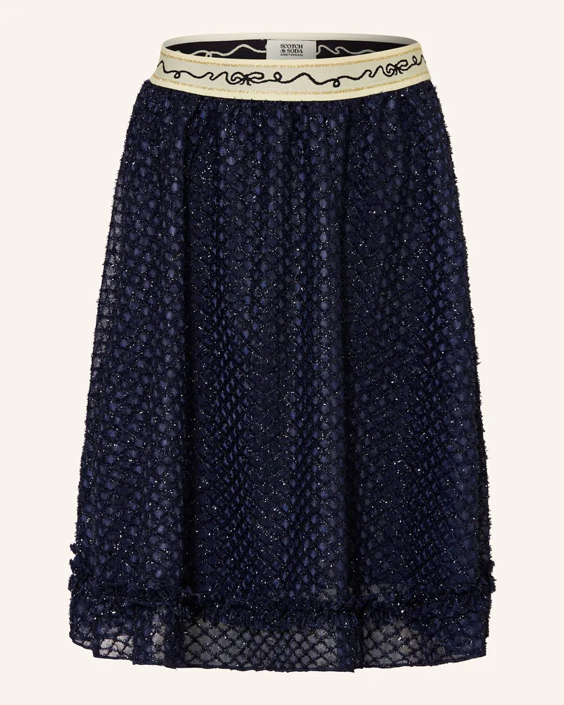 Scotch&Soda Mesh-Rock Dunkelblau