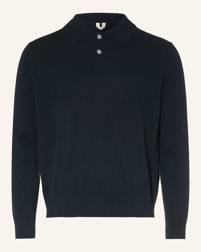 Arket Cashmere-Pullover blau Dunkelblau