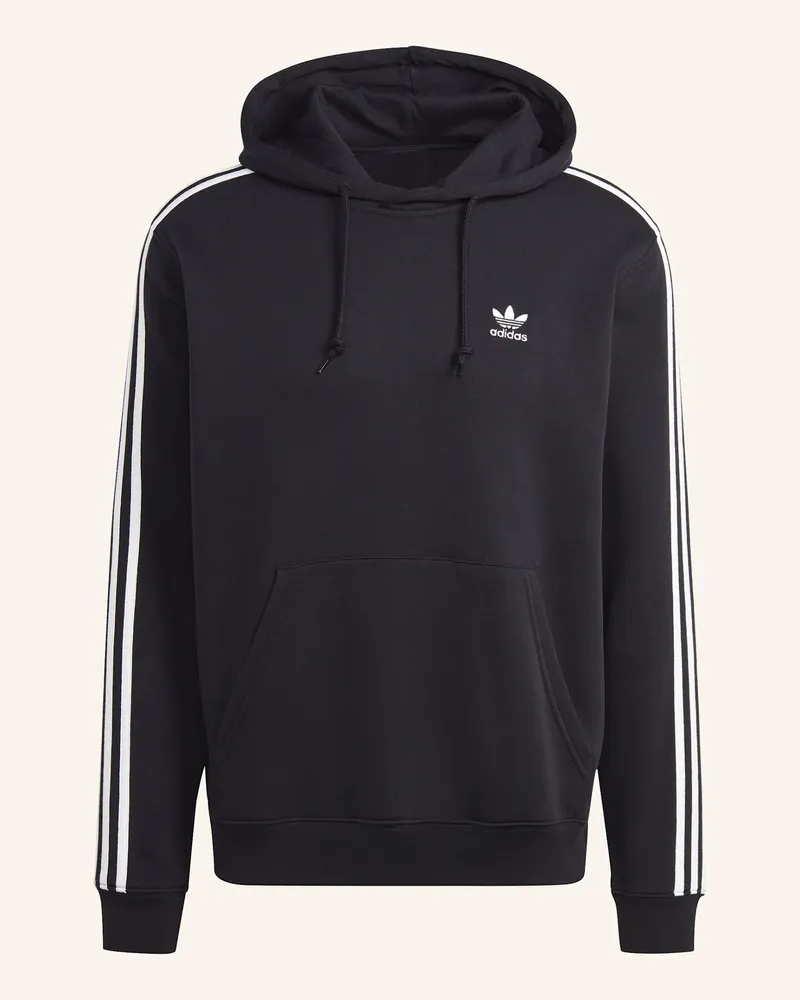 adidas ADICOLOR CLASSICS 3-STREIFEN HOODIE Schwarz
