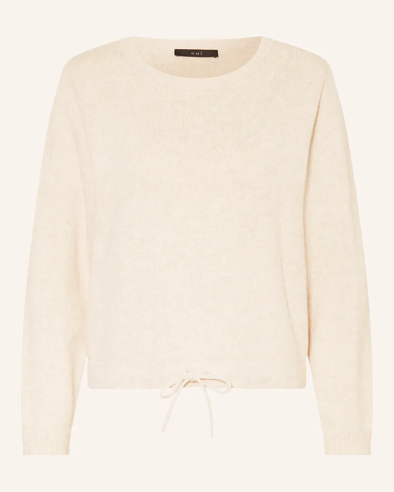 Oui  Pullover Creme