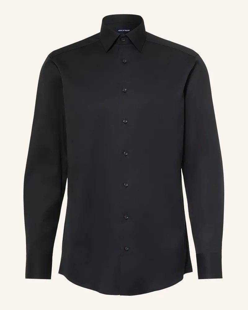 Olymp Hemd Luxor Modern Fit schwarz Schwarz