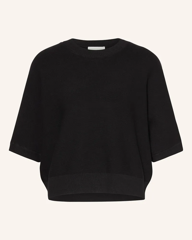MOSS COPENHAGEN Strickshirt Mschthamira schwarz Schwarz