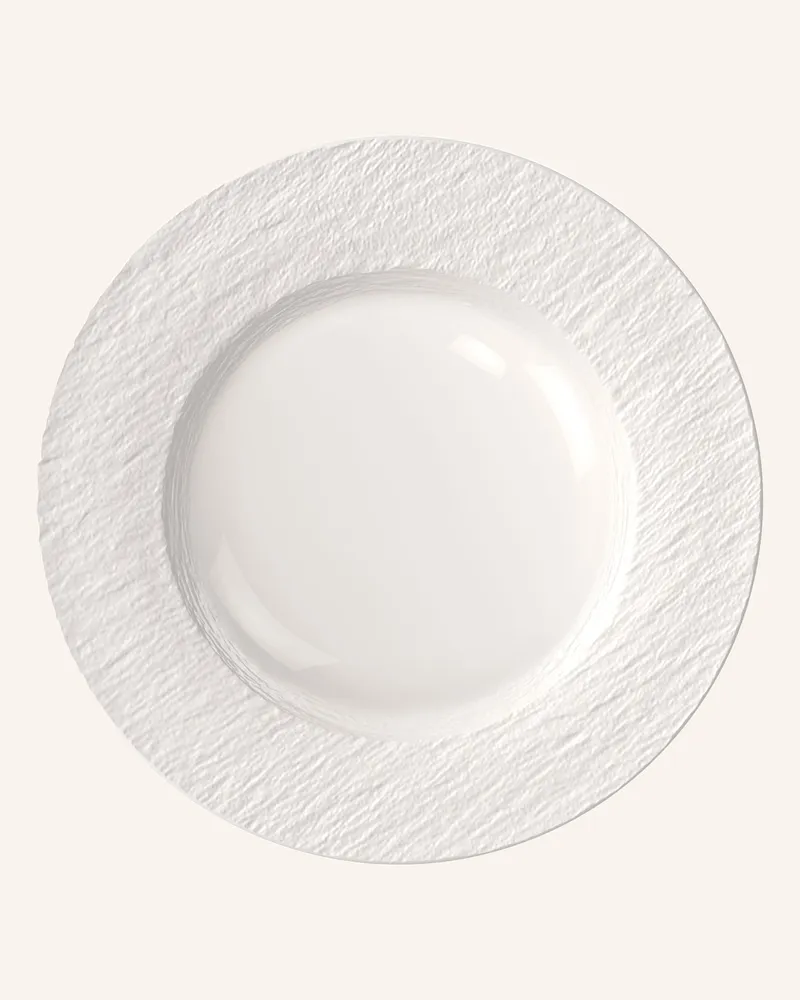 Villeroy & Boch Speiseteller Manufacture Ice weiss Weiss