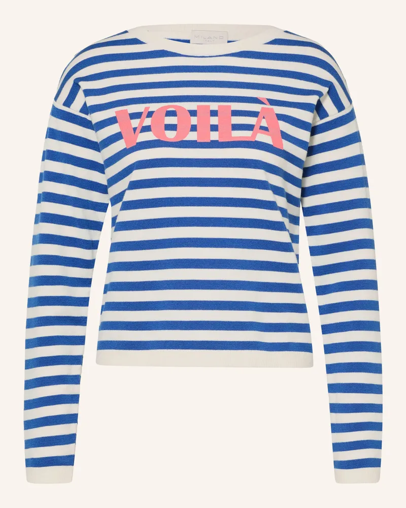 Milano Italy Pullover blau Blau
