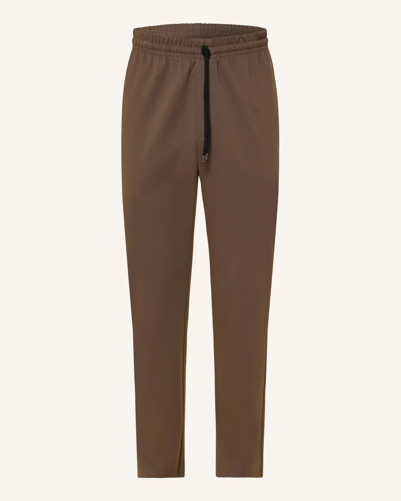 Harris Wharf London Chino Regular Fit beige Braun