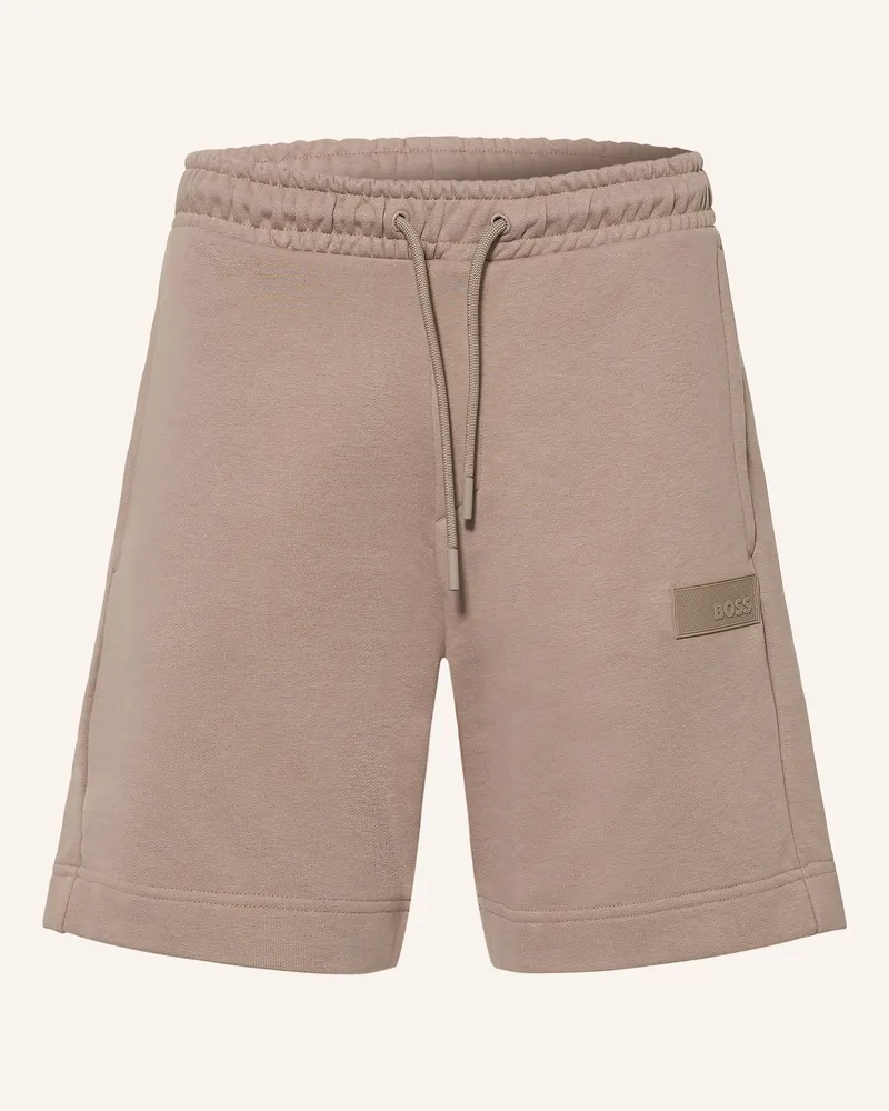 HUGO BOSS Sweatshorts Jt gruen Khaki