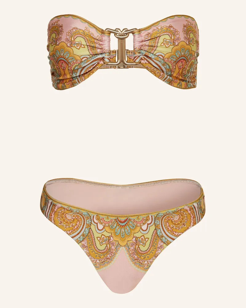 Zimmermann Bandeau-Bikini MAXINE Gold