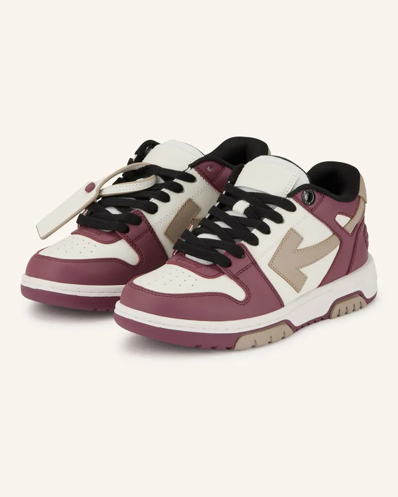 OFF-WHITE Sneaker Out Of Office rot Ecru