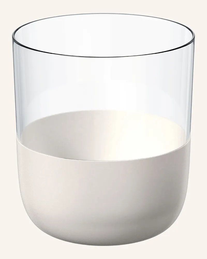 Villeroy & Boch Whisky Tumbler, Set 4 Tlg Manufacture Rock Blanc weiss Weiss