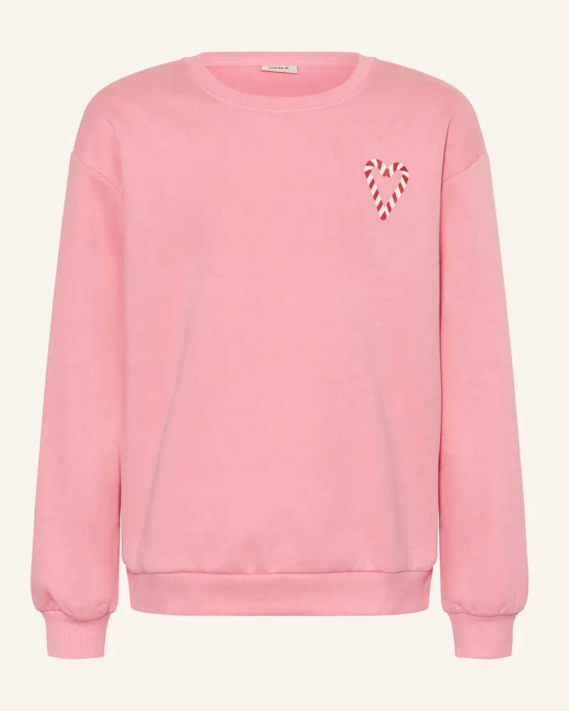 only Sweatshirt Rosa