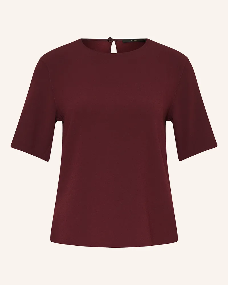 windsor. Blusenshirt Dunkelrot