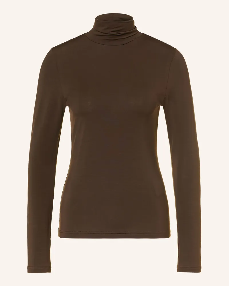 Maje Longsleeve braun Dunkelbraun