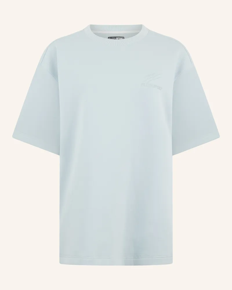 Philipp Plein Plein Sport Pique Round Neck T-Shirt Icon blau Hellblau