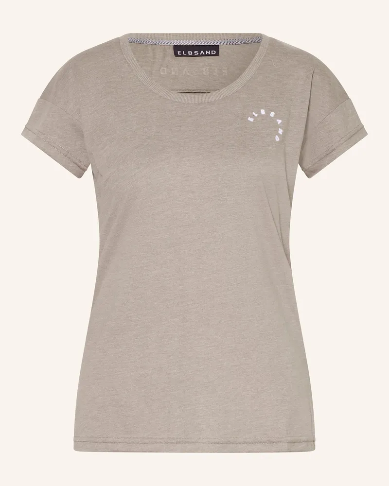 ELBSAND T-Shirt REA Grau