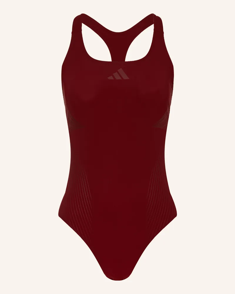 adidas Badeanzug LANELUX Y-BACK Dunkelrot
