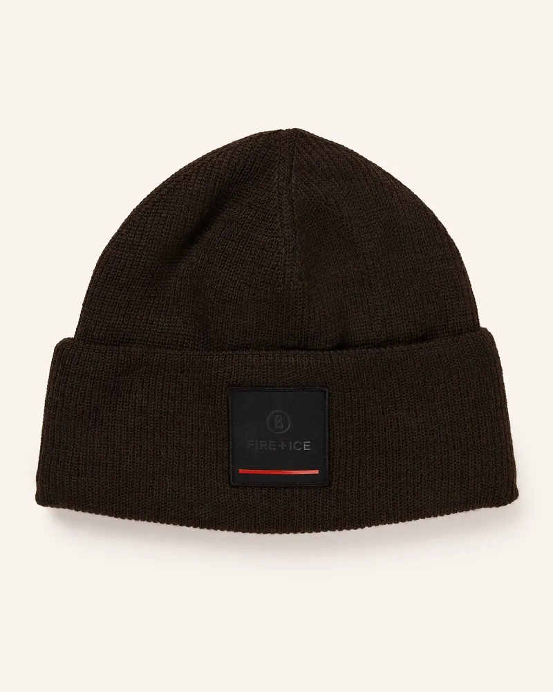 Bogner Fire & Ice Mütze TAREK Dunkelbraun