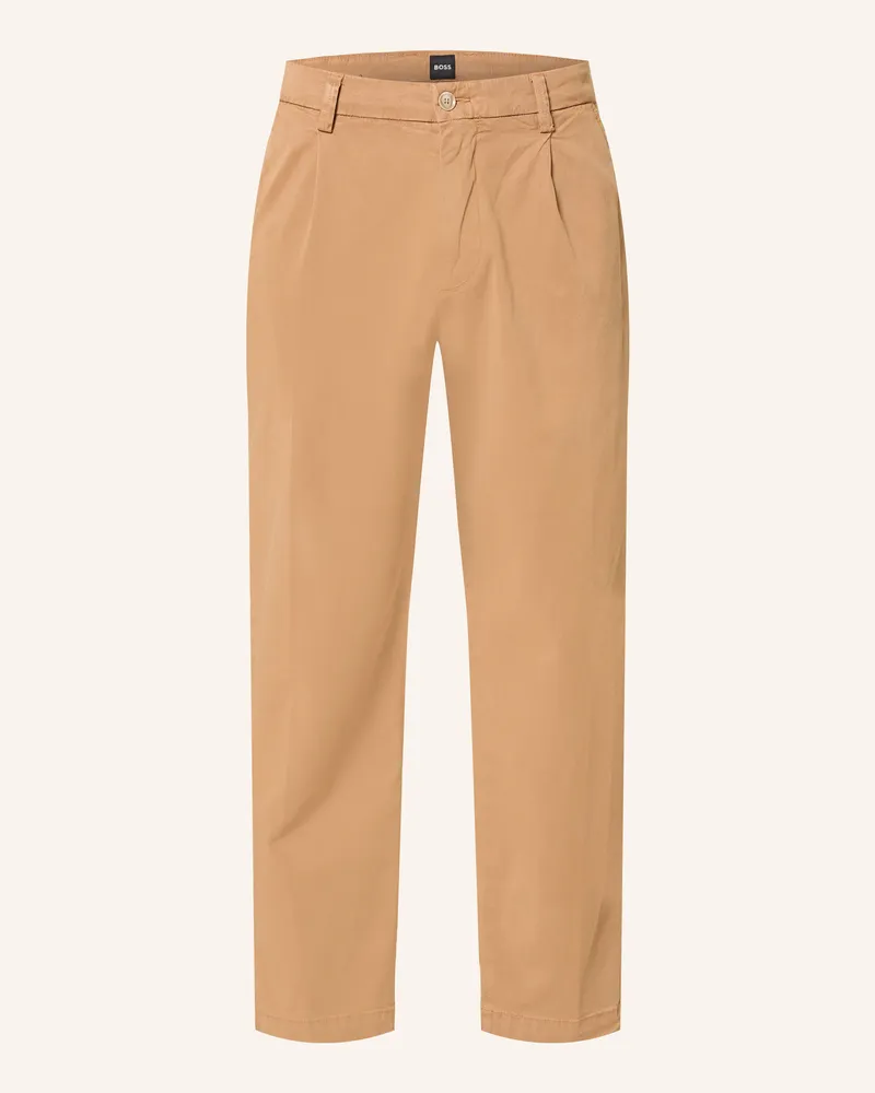 HUGO BOSS Chino Kerin Tapered Fit beige Camel