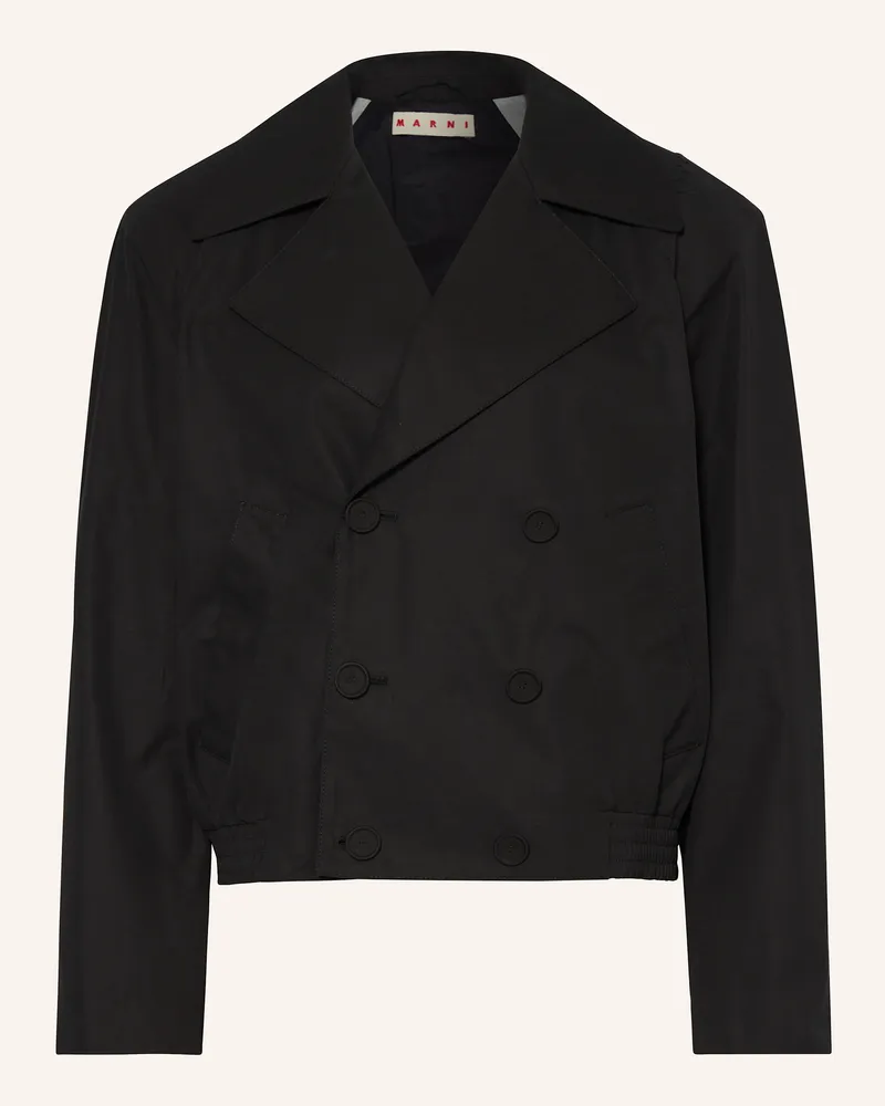 Marni Jacke schwarz Schwarz