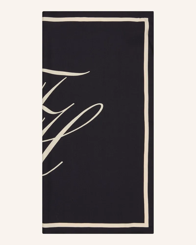 Tommy Hilfiger Seidentuch Dunkelblau