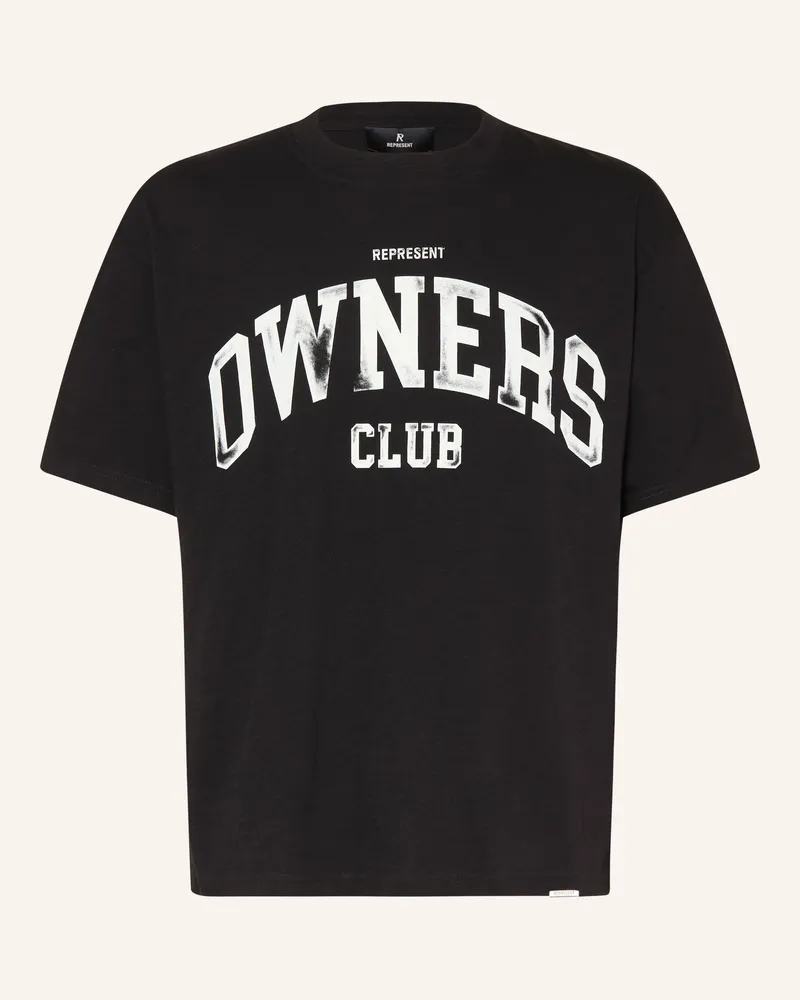 REPRESENT T-Shirt schwarz Schwarz