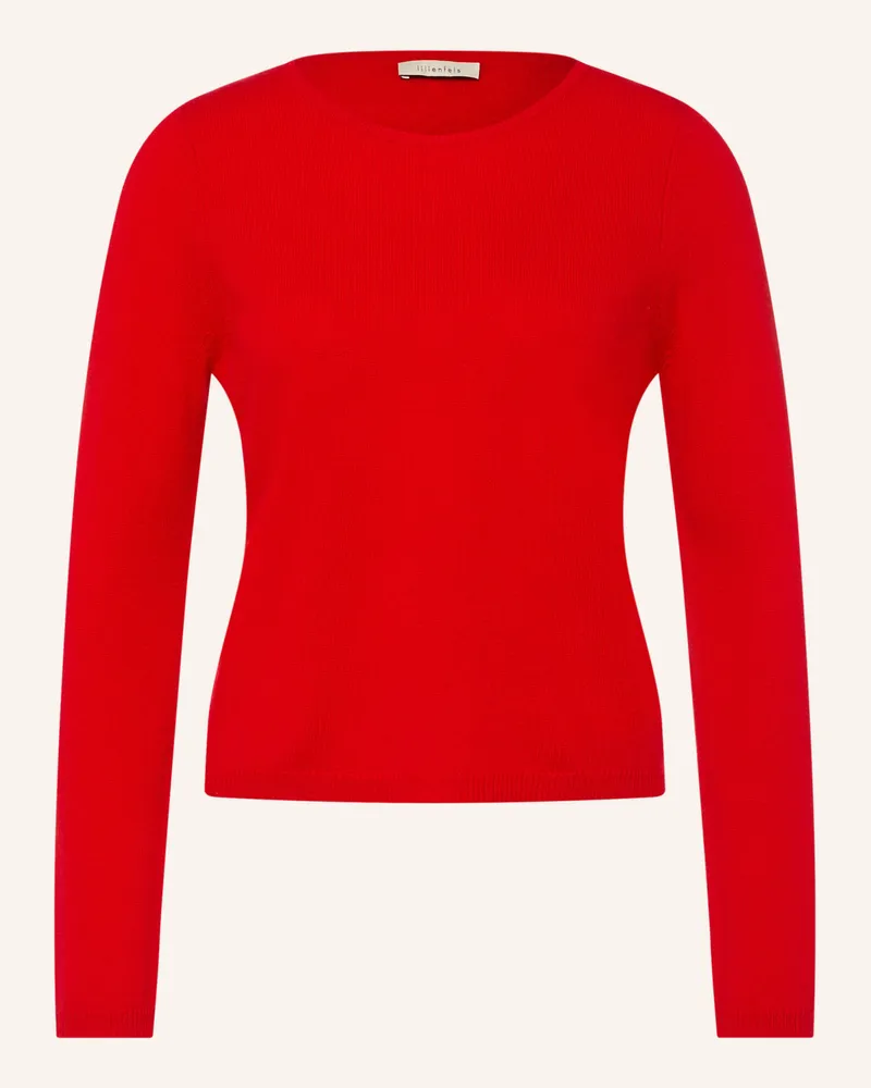 lilienfels Pullover Mit Cashmere rot Rot