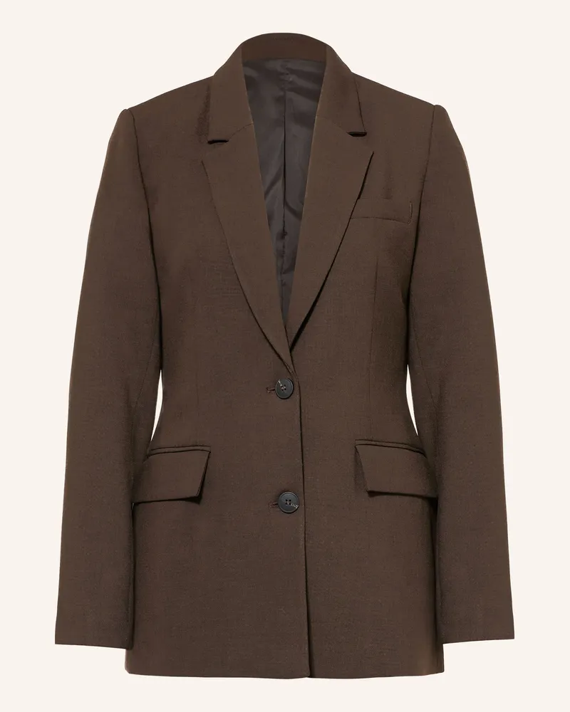 Selected Blazer braun Dunkelbraun