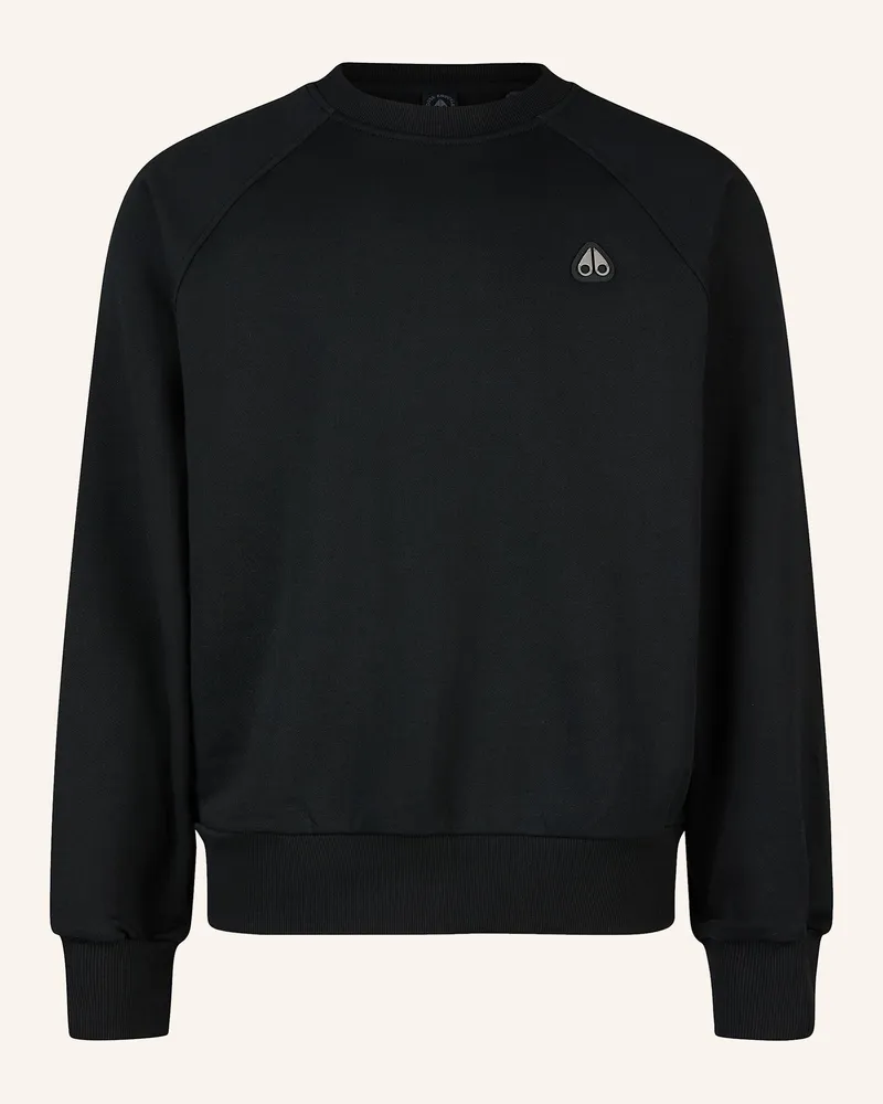 Moose Knuckles Sweatshirt Yul schwarz Schwarz