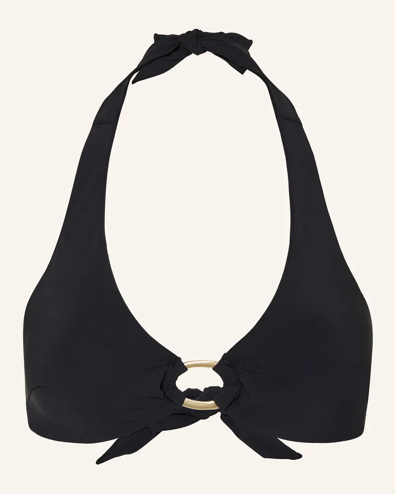 JETS Australia Neckholder-Bikini-Top JETSET Schwarz