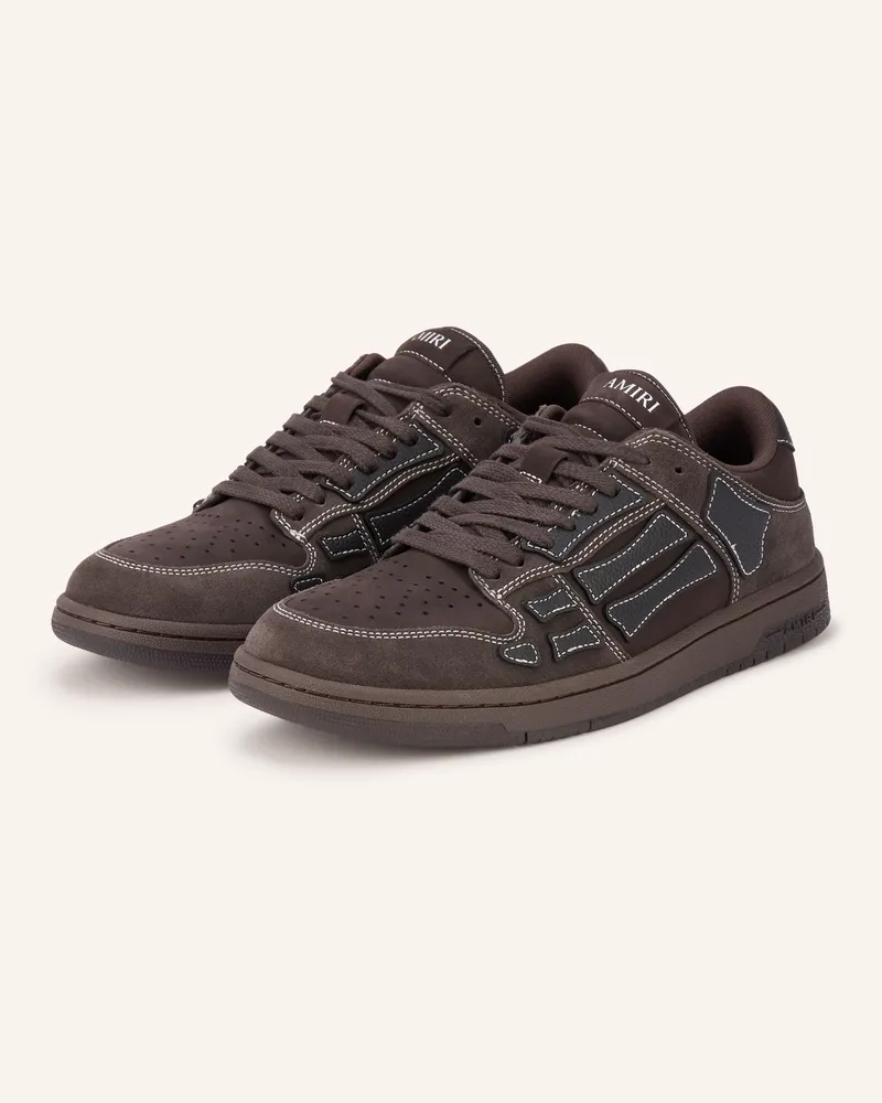 Amiri Sneaker Skel braun Dunkelbraun