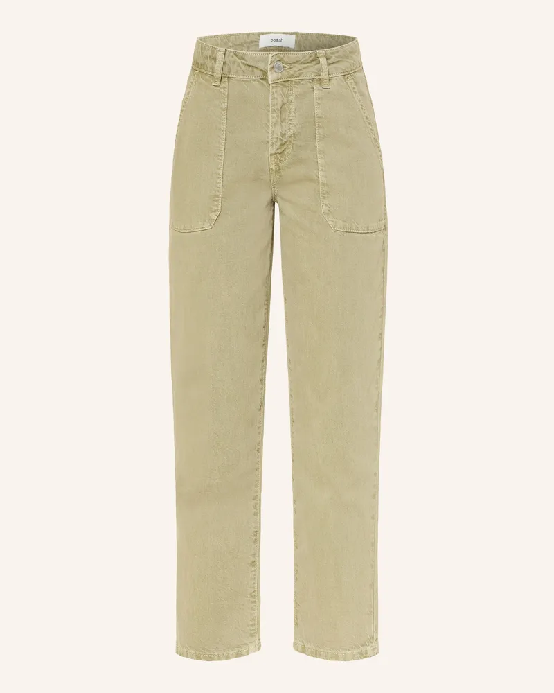 ba&sh Cropped Jeans Fally gruen Green