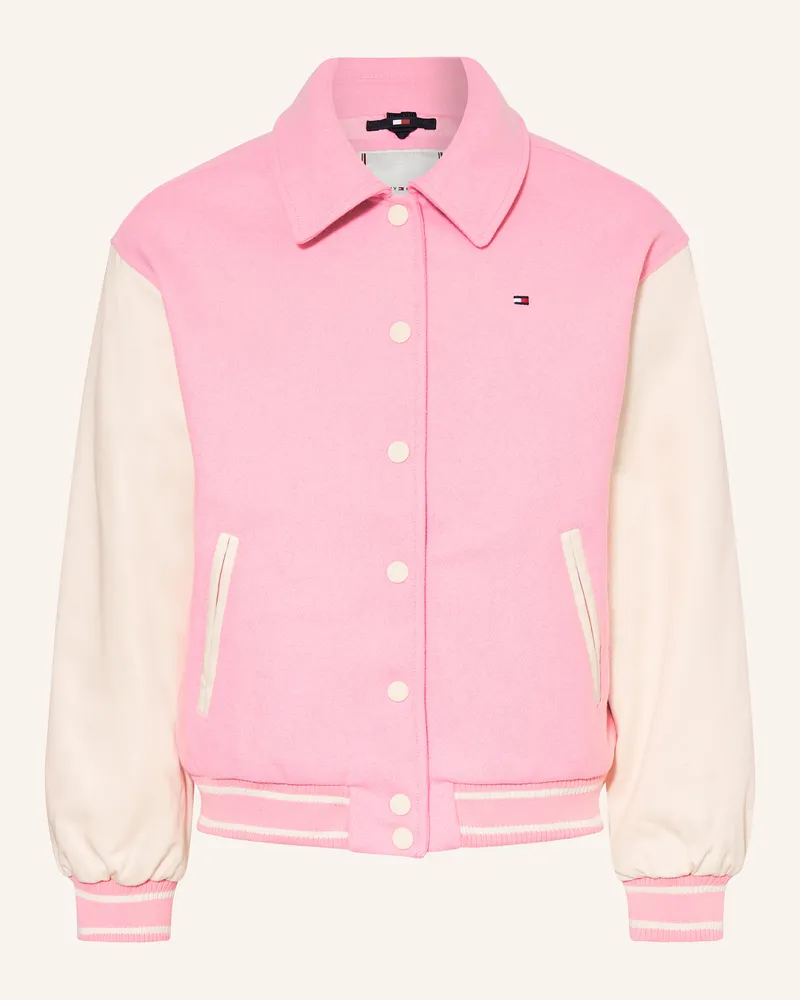 Tommy Hilfiger College-Jacke Rosa